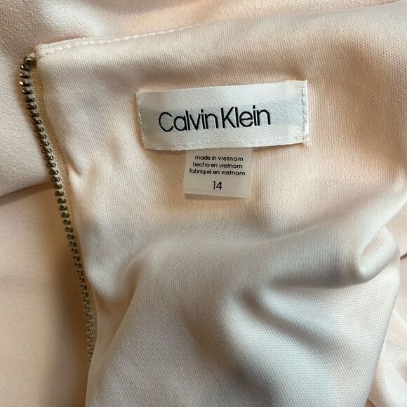 NWT-Calvin Kelvin light pink Sleeveless  Dress - Picture 10 of 11